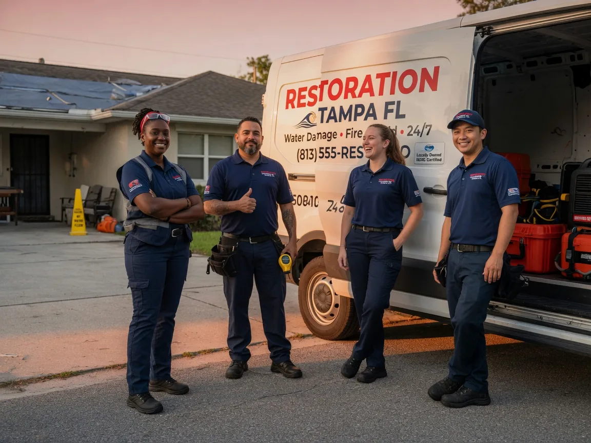 Water Damage Restoration company in Drumright, OK